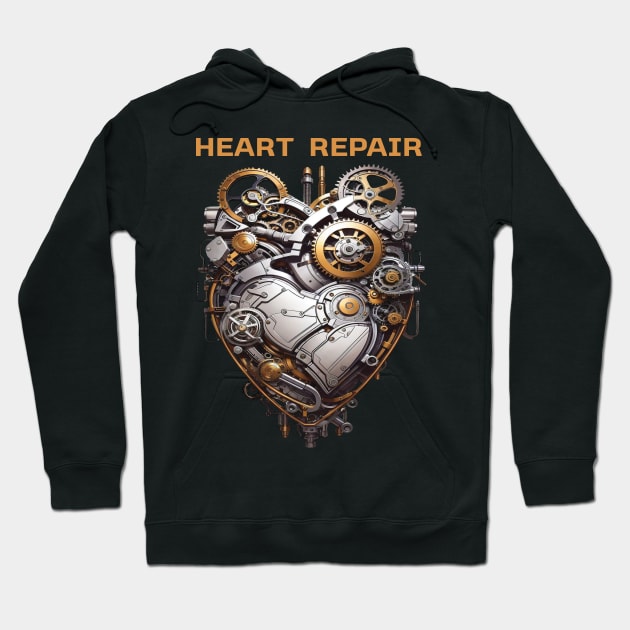 heart repair Hoodie by Kicosh